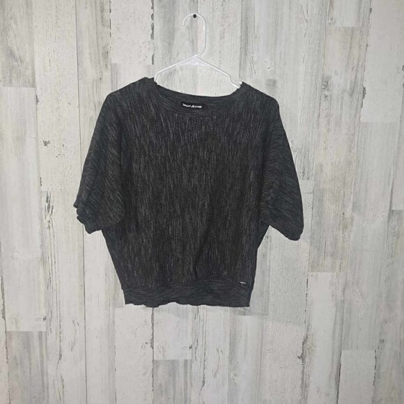 🧡DKNY Heather 3/4 Sleeve Top - Picture 1 of 4